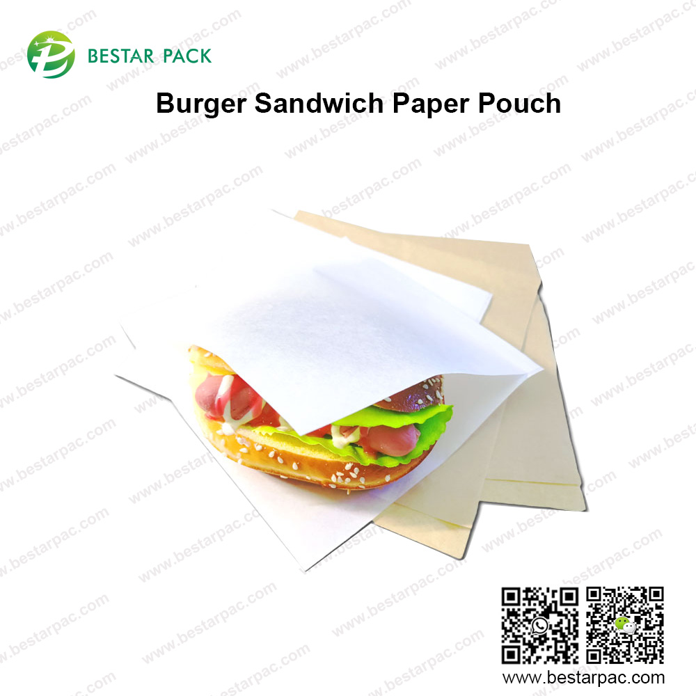 Burger Sandwich Paper Pouch